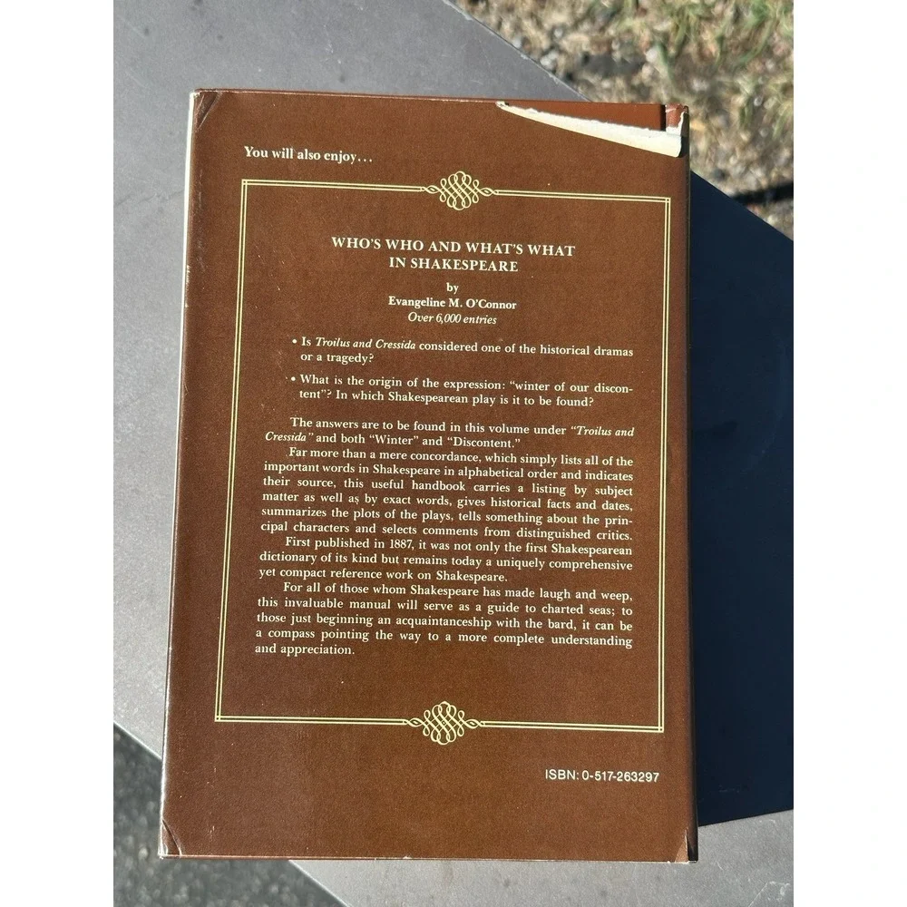 Vintage The‎ Complete Works of William Shakespeare Illustrated Hardcover Book